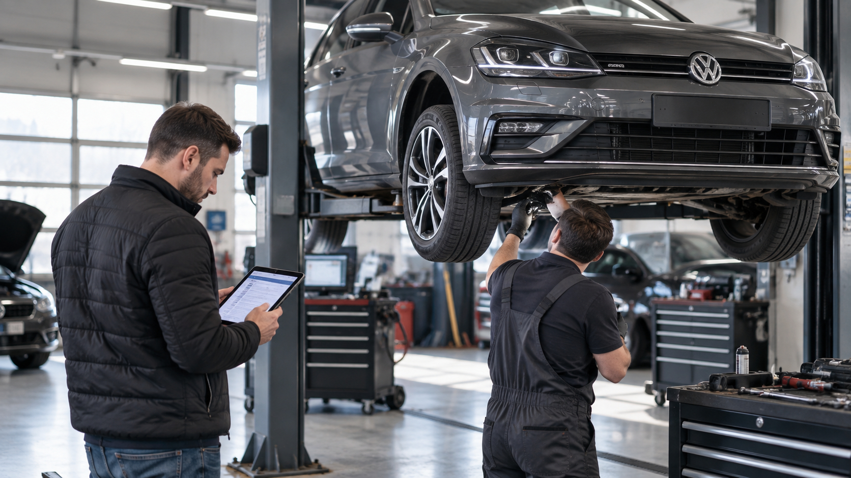 weryfikacja stanu samochodu VW przed zakupem